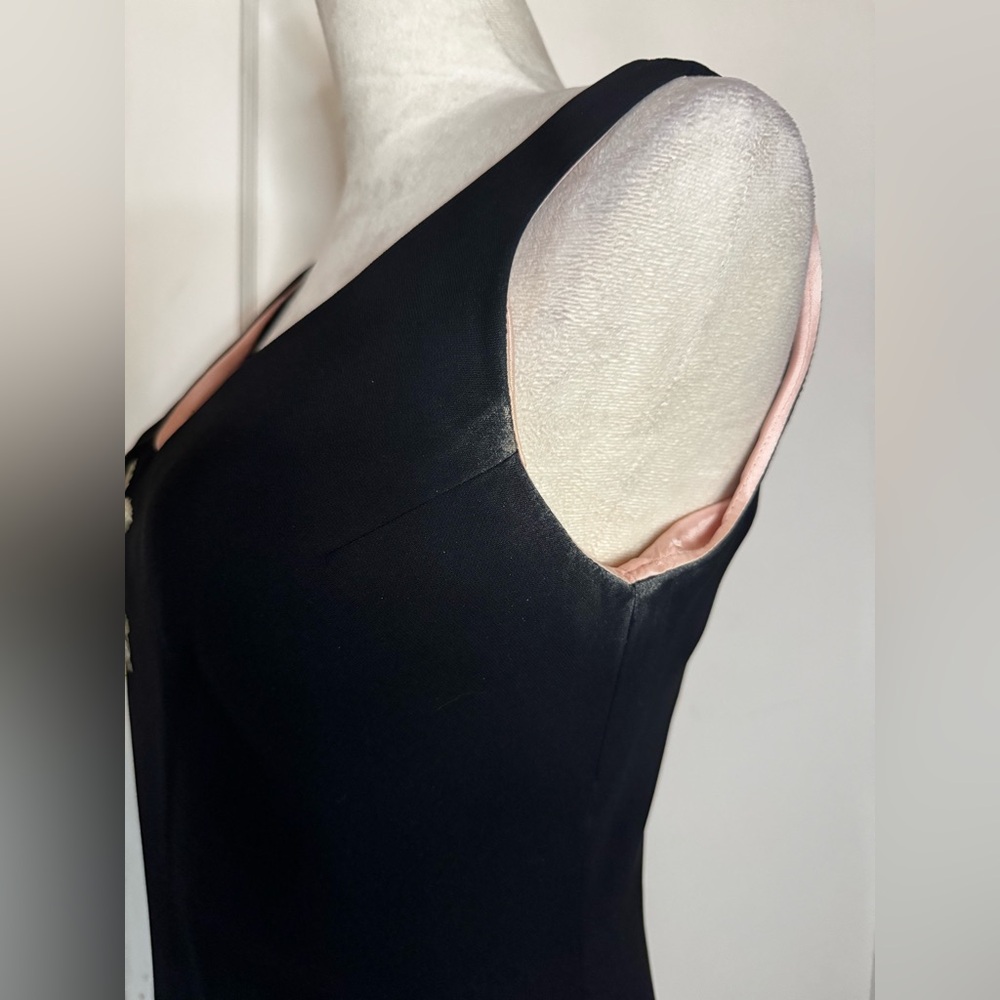 Vintage 90’s y2k Dainty Floral Midi Tulip Dress Gilmore Girls Lorelai Garden - Picture 8 of 13